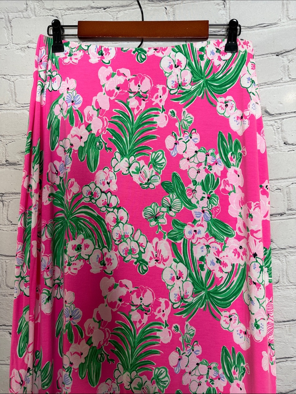 Lilly Pulitzer Roxie Pink Worth A Look Floral Minka Maxi Skirt Set Size Medium - Picture 11 of 15